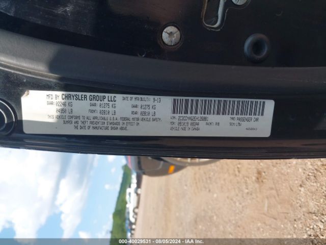 2C3CDYAG2EH126881 Dodge Challenger Sxt