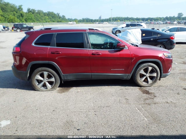 1C4PJLDB9KD302486 Jeep Cherokee Limited Fwd