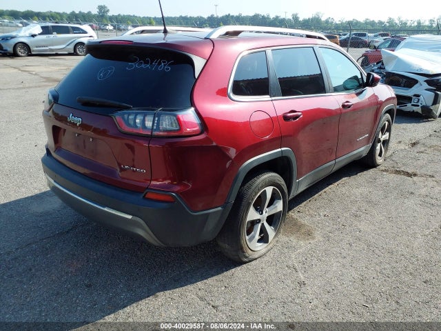 1C4PJLDB9KD302486 Jeep Cherokee Limited Fwd