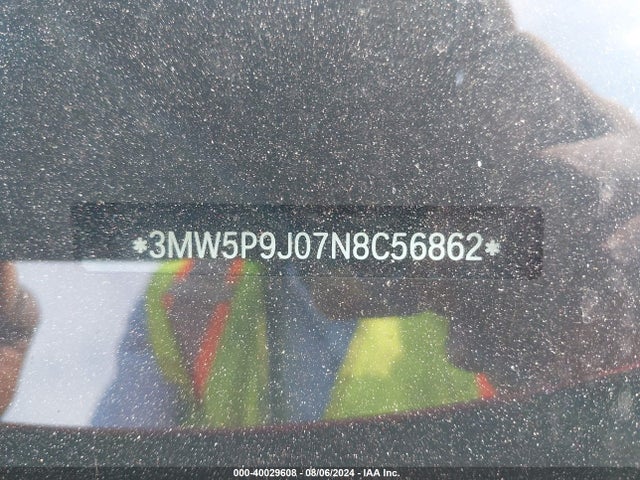 3MW5P9J07N8C56862 BMW 3 Series 330e Xdrive