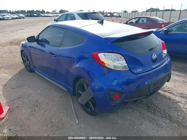 Hyundai Veloster Turbo W/black 2014 KMHTC6AE3EU206541 Image 3