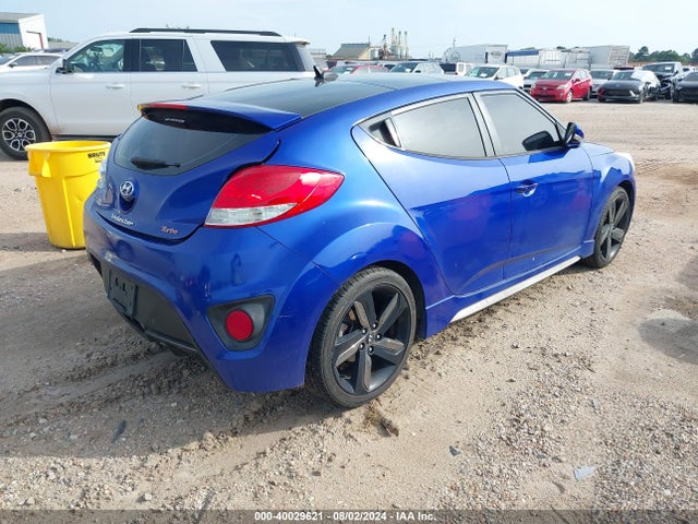 Hyundai Veloster Turbo W/black 2014 KMHTC6AE3EU206541 Image 4