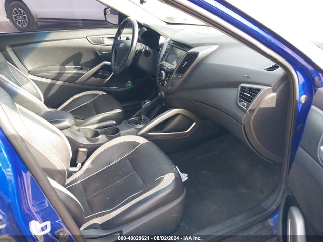 Hyundai Veloster Turbo W/black 2014 KMHTC6AE3EU206541 Image 5