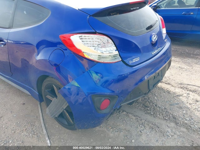 Hyundai Veloster Turbo W/black 2014 KMHTC6AE3EU206541 Image 6
