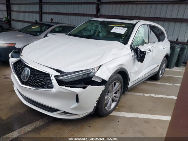 5J8YD9H33NL002620 Acura Mdx Standard