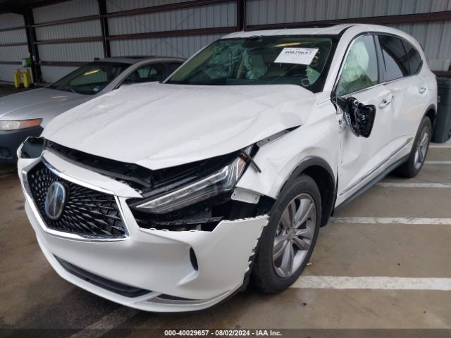 5J8YD9H33NL002620 Acura Mdx Standard
