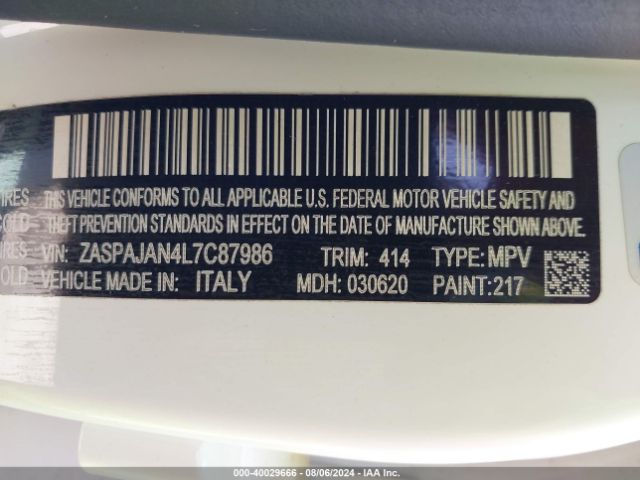ZASPAJAN4L7C87986 Alfa Romeo Stelvio