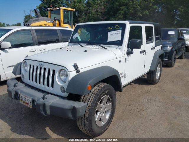 1C4BJWDG2HL740627 Jeep Wrangler Unlimited Sport 4x4