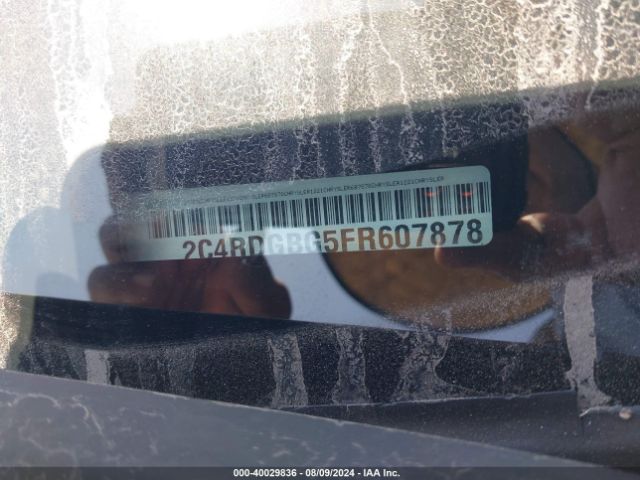 2C4RDGBG5FR607878 Dodge Grand Caravan Se