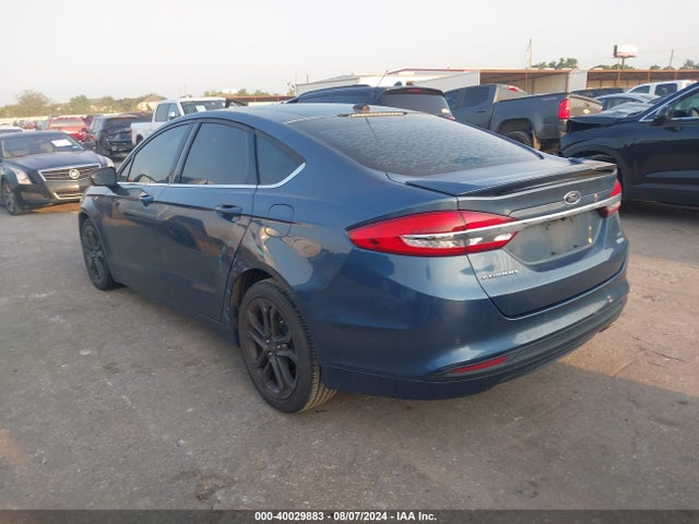 Ford FUSION SE 2018 3FA6P0HD7JR154063 Image 3