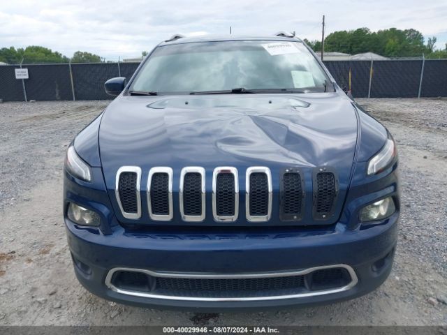 1C4PJLDB3JD561618 Jeep Cherokee Limited Fwd