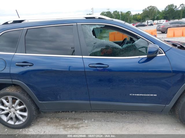 1C4PJLDB3JD561618 Jeep Cherokee Limited Fwd