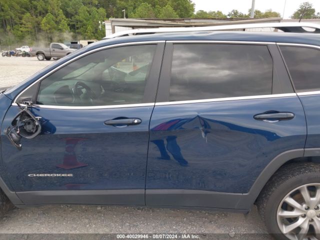 1C4PJLDB3JD561618 Jeep Cherokee Limited Fwd