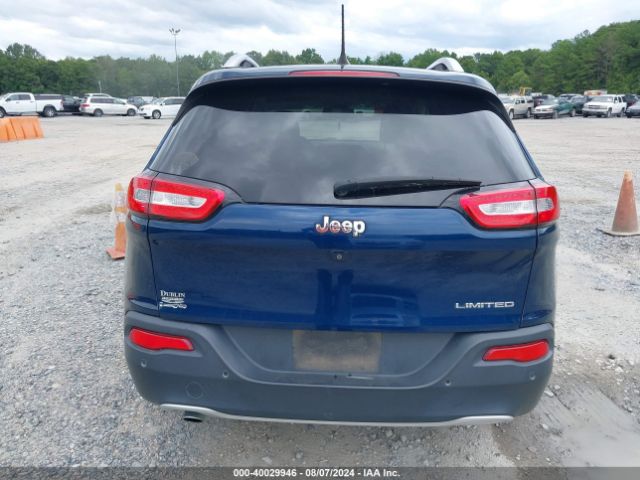 1C4PJLDB3JD561618 Jeep Cherokee Limited Fwd