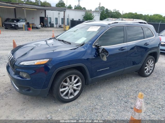 1C4PJLDB3JD561618 Jeep Cherokee Limited Fwd