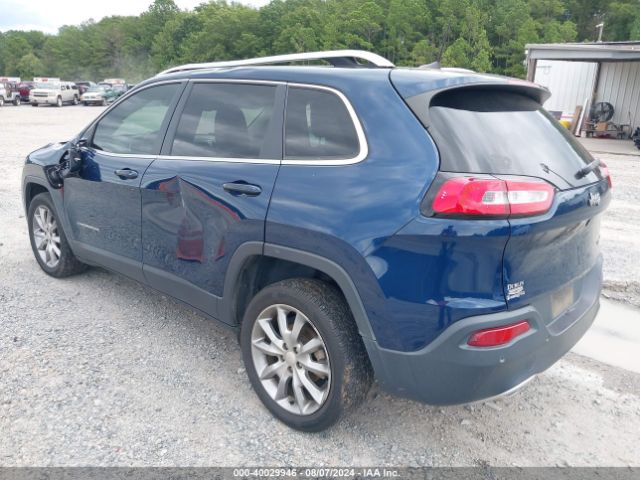 1C4PJLDB3JD561618 Jeep Cherokee Limited Fwd
