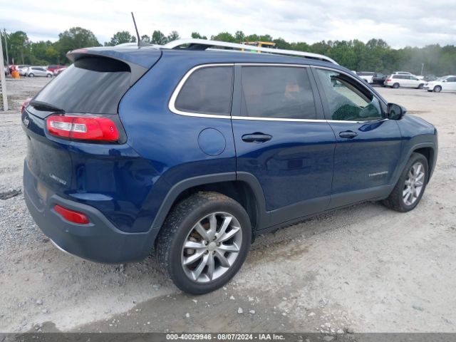 1C4PJLDB3JD561618 Jeep Cherokee Limited Fwd