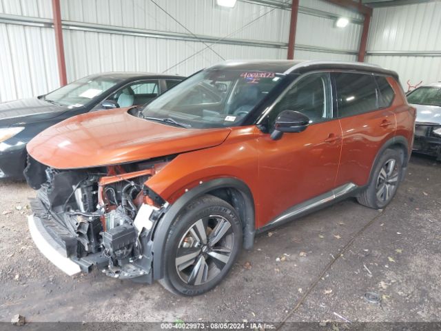 JN8AT3DD6MW313961 Nissan Rogue Platinum Intelligent Awd