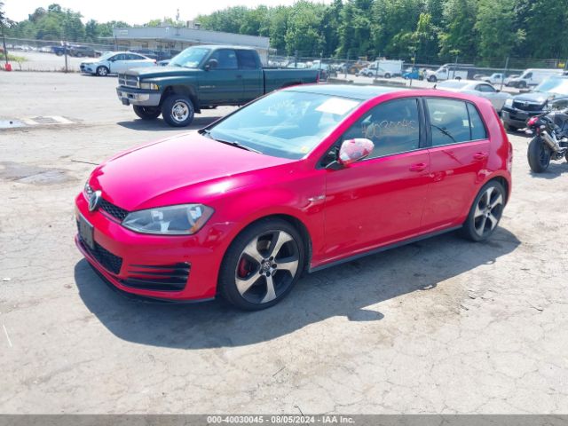 3VW4T7AU8FM009048 Volkswagen Golf Gti 2.0t Se 4-door