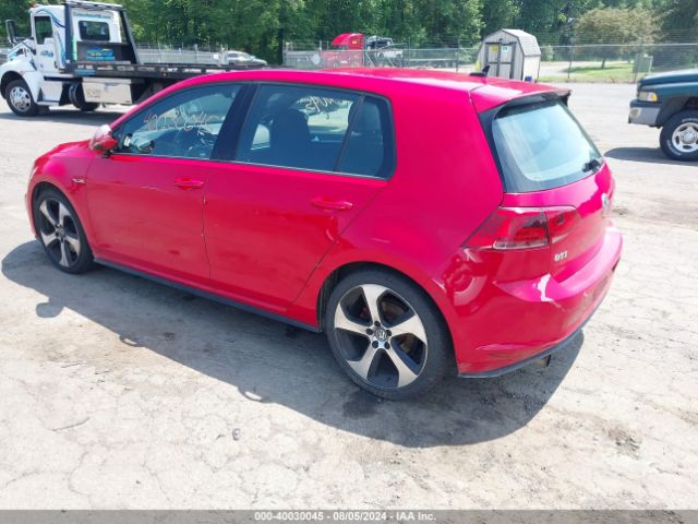 3VW4T7AU8FM009048 Volkswagen Golf Gti 2.0t Se 4-door