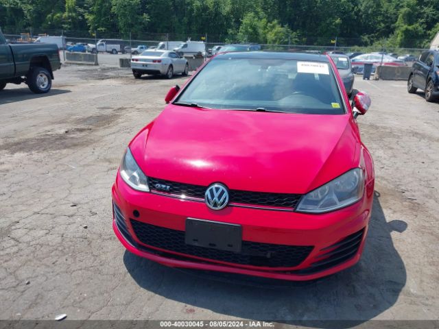 3VW4T7AU8FM009048 Volkswagen Golf Gti 2.0t Se 4-door