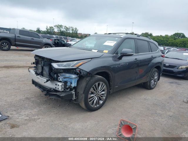 5TDEBRCH2MS042596 Toyota Highlander Hybrid Platinum