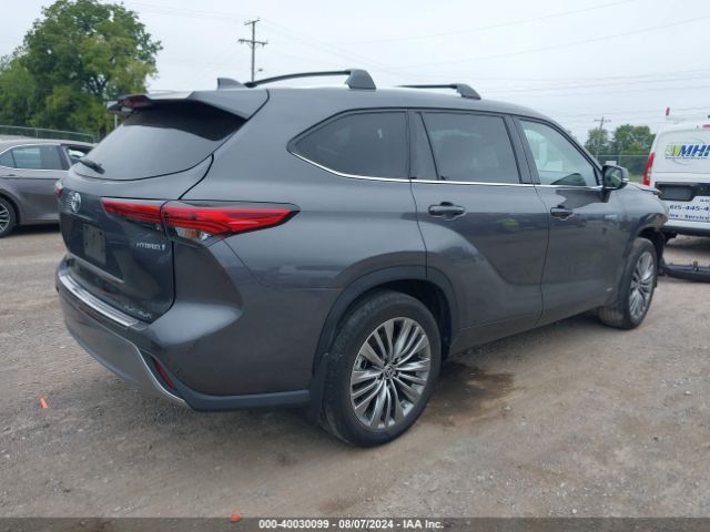 5TDEBRCH2MS042596 Toyota Highlander Hybrid Platinum