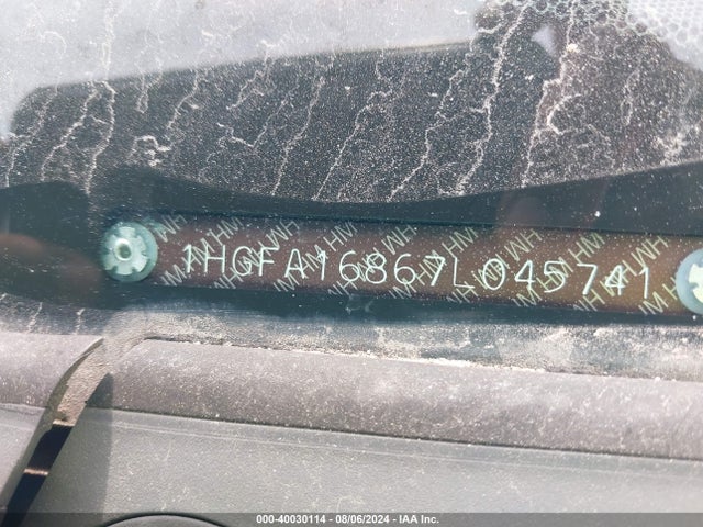 2007 HONDA CIVIC SDN 1HGFA16867L045741 Photo 8