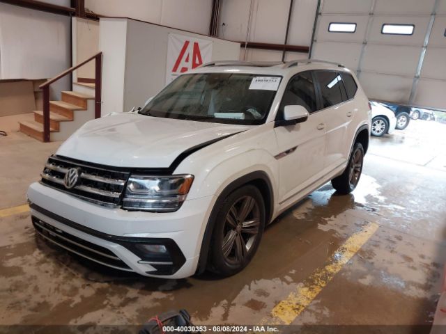 1V2XR2CA2KC578136 Volkswagen Atlas 3.6l V6 Se W/technology R-line