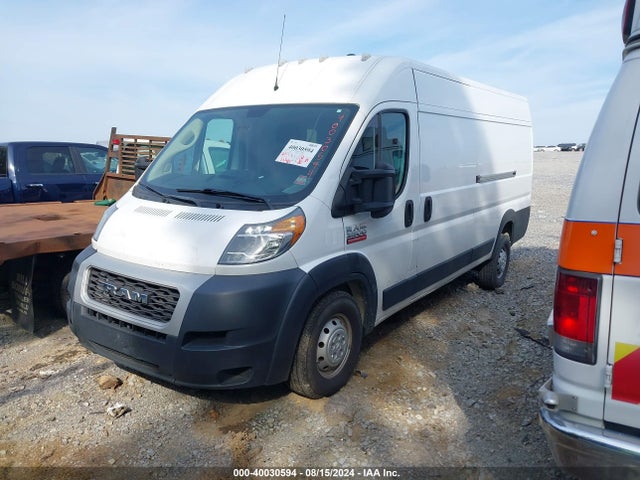 3C6URVJGXKE529604 RAM Promaster 3500 Cargo Van High Roof 159 Wb Ext