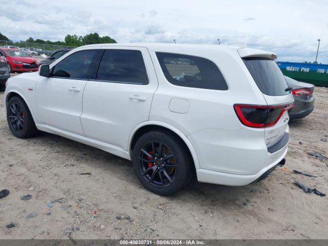 1C4SDJGJ2JC271806 Dodge Durango Srt Awd