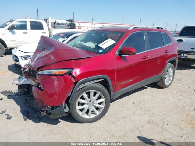 1C4PJLDB8HW522280 Jeep Cherokee Limited Fwd