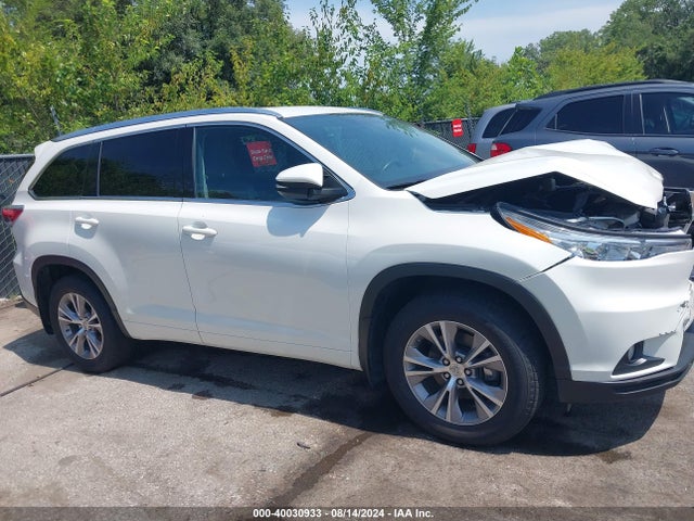 Toyota Highlander Xle V6 2014 5TDJKRFH5ES025562 Image 14