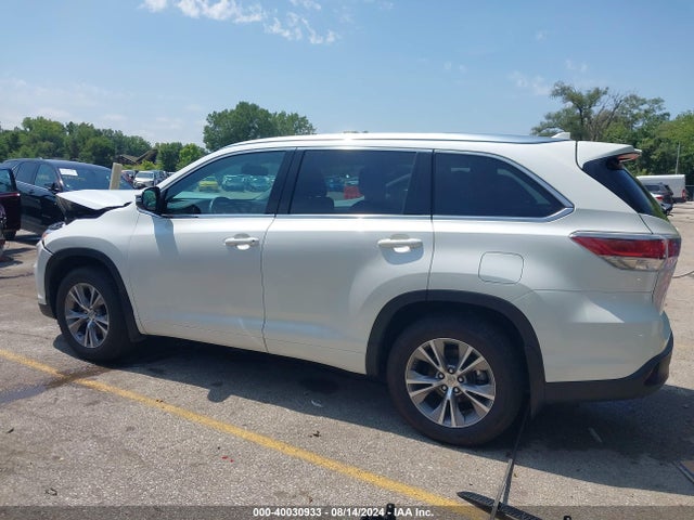 Toyota Highlander Xle V6 2014 5TDJKRFH5ES025562 Image 15