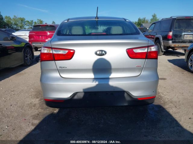 KNADM4A36G6696289 KIA RIO LX