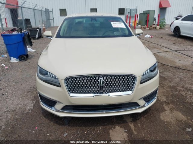 3LN6L5B97JR604099 Lincoln Mkz Premiere