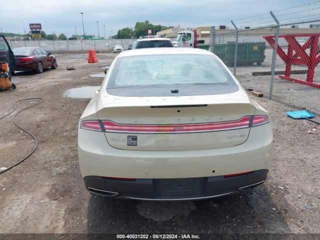 3LN6L5B97JR604099 Lincoln Mkz Premiere