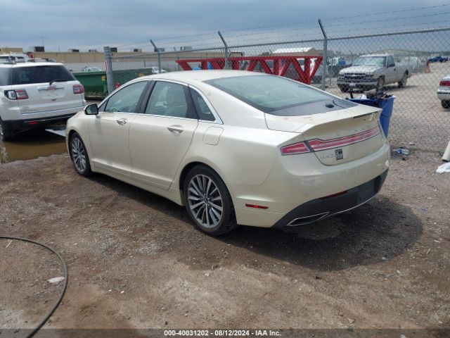 3LN6L5B97JR604099 Lincoln Mkz Premiere