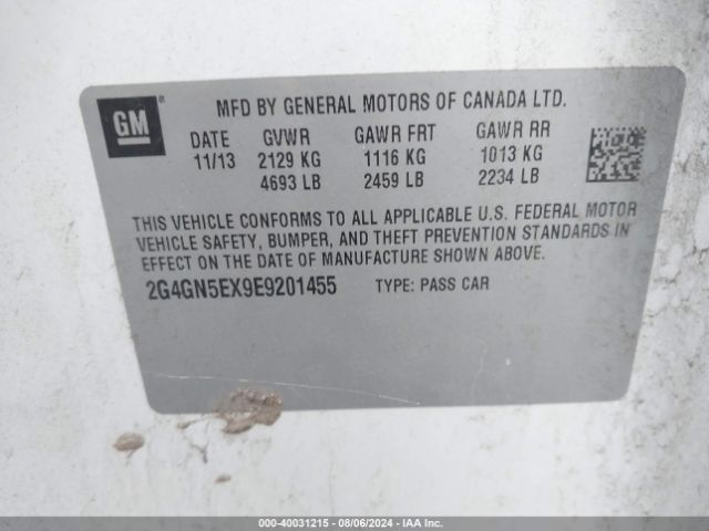 2G4GN5EX9E9201455 Buick Regal Turbo/e-assist Premium I