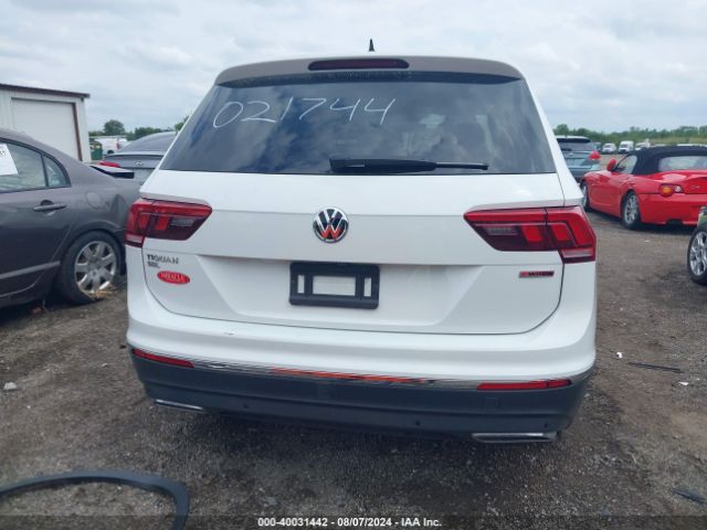 3VV2B7AX3MM021744 Volkswagen Tiguan 2.0t Se/2.0t Se R-line Black/2.0t Sel