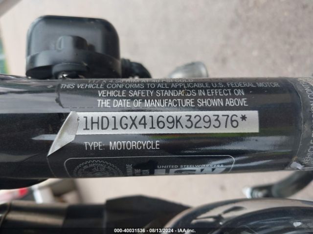 2009 HARLEY-DAVIDSON FXDB 1HD1GX4169K329376 Photo 9