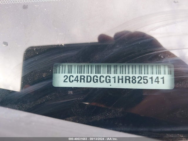 Dodge Grand Caravan Sxt 2017 2C4RDGCG1HR825141 Image 9