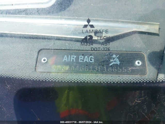 2003 MITSUBISHI GALANT 4A3AA46G13E186553 Photo 8