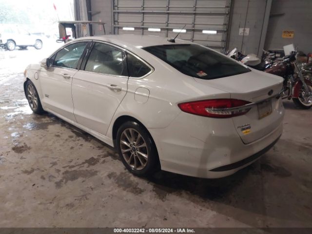 3FA6P0PU9HR191174 Ford Fusion Energi Se Luxury