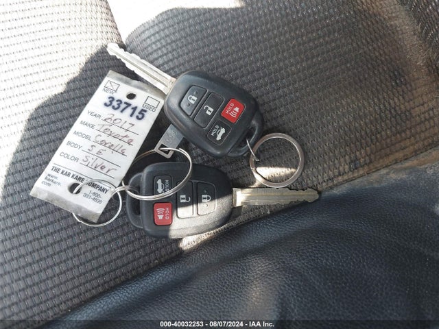 Toyota COROLLA SE 2017 5YFBURHE9HP572557 Image 11