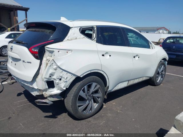 5N1AZ2MS6KN115561 Nissan MURANO SL