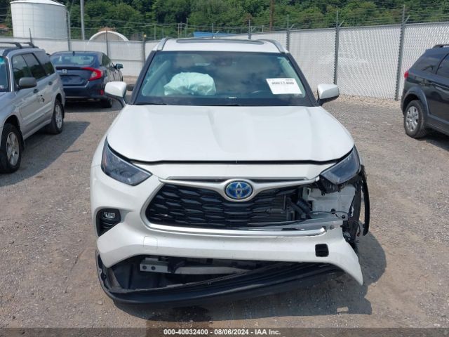 5TDGBRCH6NS561838 Toyota Highlander Hybrid Xle
