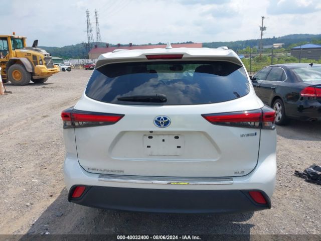 5TDGBRCH6NS561838 Toyota Highlander Hybrid Xle