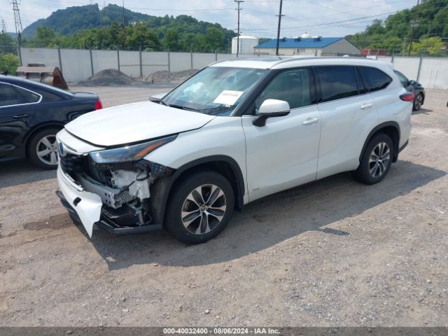 5TDGBRCH6NS561838 Toyota Highlander Hybrid Xle