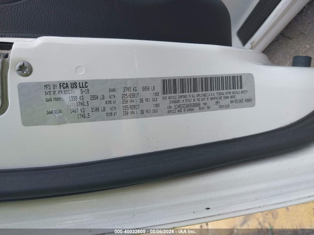 Dodge Grand Caravan Gt 2019 2C4RDGEG0KR688908 Image 9